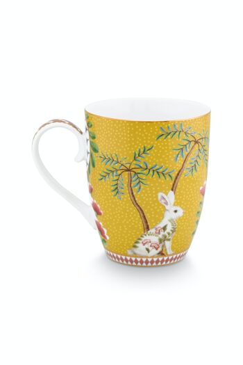 PIP - Set thé Grand mug 350ml, repose sachet & 1 infuseur La majorelle Jaune 4