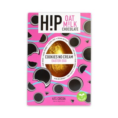 H!P Cookies no Cream Oat M!lk Uovo di Pasqua al Cioccolato