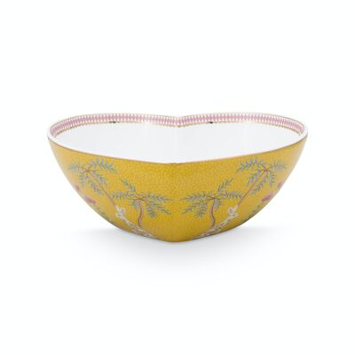 PIP - La Majorelle Heart Baking Dish Yellow 22x20x8cm