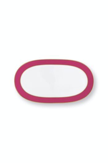 PIP - Plat rectangulaire Pip Chique Or-Rose - 28x16x2cm 1