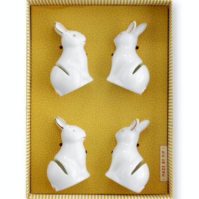 PIP - Schachtel mit 4 Platzkarten Hase