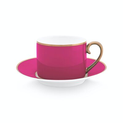Par de tazas de té Chique Gold-Rose de PIP STUDIO - 220 ml - PIP STUDIO