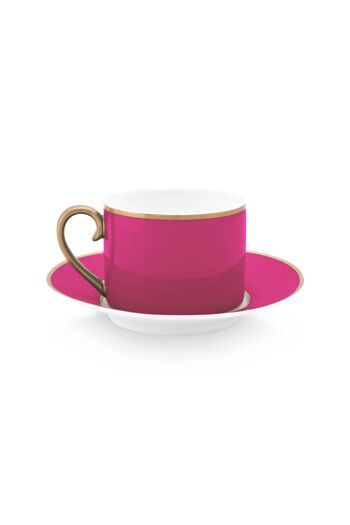 PIP - Paire tasse thé Pip Chique Or-Rose - 220ml 2