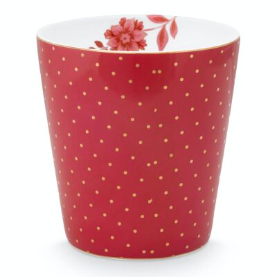 PIP - Small mug without handle Royal Stripes Pink Dots 230ml