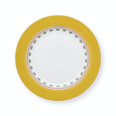 PIP - Dinner plate La Majorelle Yellow - 26.5cm