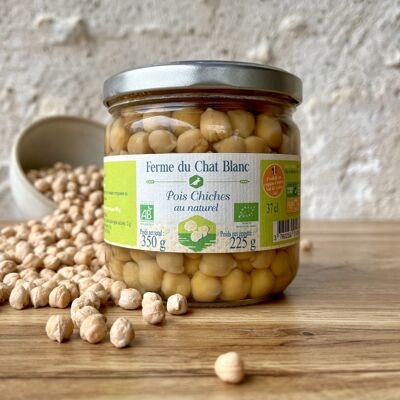 Pois Chiches au Naturel Bio - 37cl