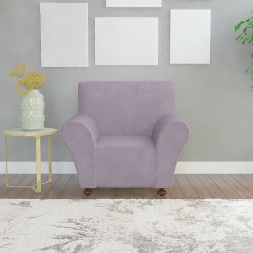 131085 Homestoreking Stretch Couch Slipcover Grey Polyester Je