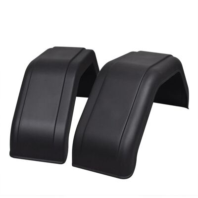 2 x Mudguards for trailer wheels 220 x 760 mm