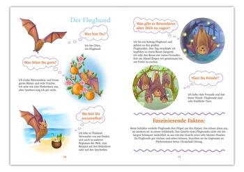 Livre de connaissances "WiBuKi" pour enfants : Les animaux de la jungle - plein de choses sur les animaux qui passent leur vie sous le toit vert de la jungle - livre à lire à voix haute pour les enfants à partir de 3 ans 3