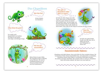 Livre de connaissances "WiBuKi" pour enfants : Les animaux de la jungle - plein de choses sur les animaux qui passent leur vie sous le toit vert de la jungle - livre à lire à voix haute pour les enfants à partir de 3 ans 4