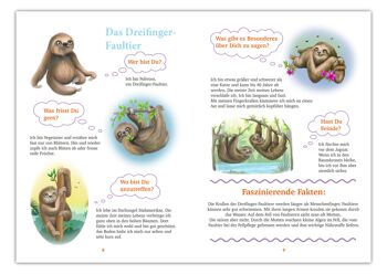 Livre de connaissances "WiBuKi" pour enfants : Les animaux de la jungle - plein de choses sur les animaux qui passent leur vie sous le toit vert de la jungle - livre à lire à voix haute pour les enfants à partir de 3 ans 5