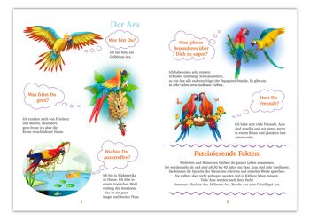 Livre de connaissances "WiBuKi" pour enfants : Les animaux de la jungle - plein de choses sur les animaux qui passent leur vie sous le toit vert de la jungle - livre à lire à voix haute pour les enfants à partir de 3 ans 6