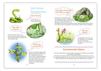 Livre de connaissances "WiBuKi" pour enfants : Les animaux de la jungle - plein de choses sur les animaux qui passent leur vie sous le toit vert de la jungle - livre à lire à voix haute pour les enfants à partir de 3 ans 7