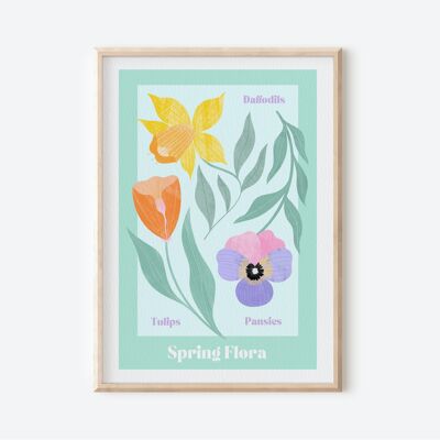Spring Flora, Art Print