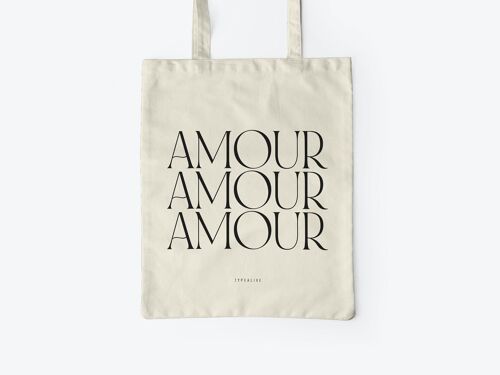 Baumwolltasche / Amour