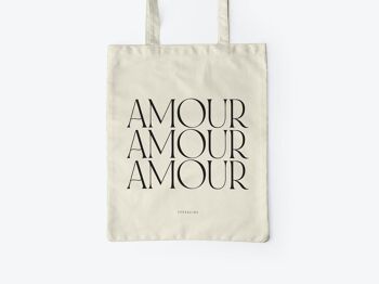 Sac en coton / Amour 1