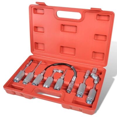 7-piece grease hose adapter set for grease gun
