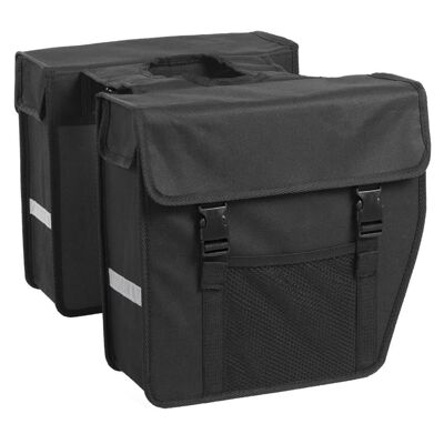 7-series Pannier double 24 L black