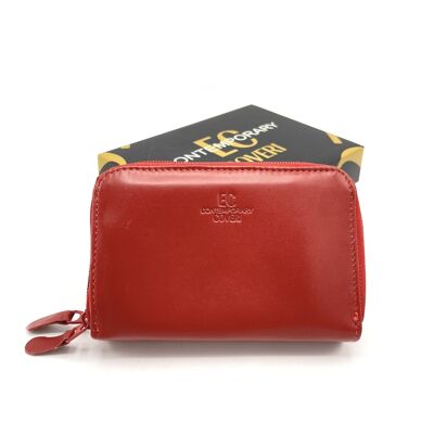 Genuine leather wallet for women, Brand Enrico Coveri Contemporary, art. 2020098.016