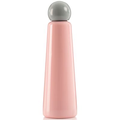 Botella de agua Skittle 750ml - Rosa y gris claro