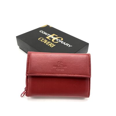 Leather wallet for women, Brand EC COVERI, art. 2020208.016