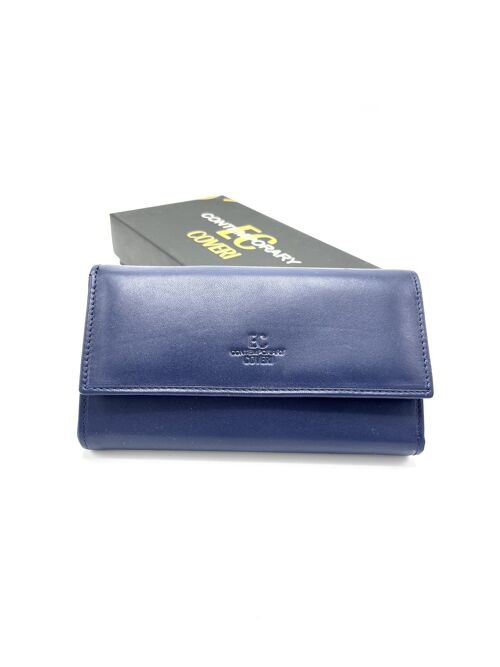 Leather wallet for women, Brand EC COVERI, art. 2020231.016