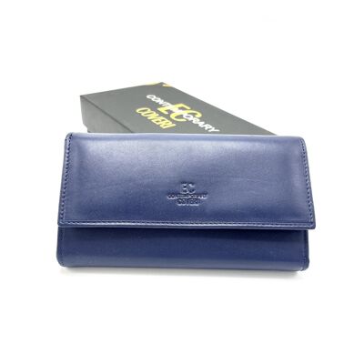 Leather wallet for women, Brand EC COVERI, art. 2020231.016