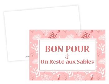 Carte Bon pour 2