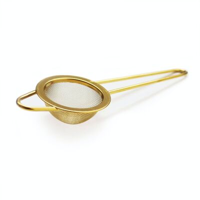 Tamiz Matcha Pequeño | colador de té suelto | Tamiz en Oro