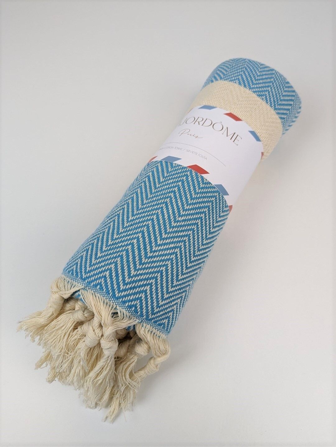 Noir Herringbone Fouta