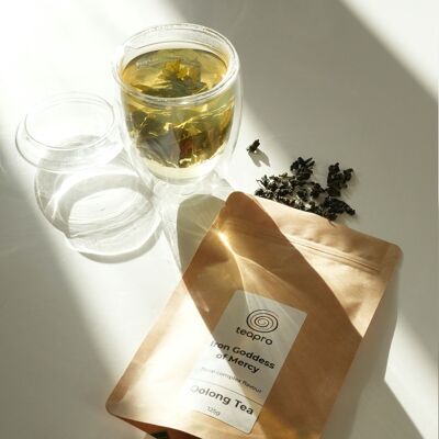 TIE GUAN YIN - IRON GODDESS OF MERCY OOLONG | compostable pouches