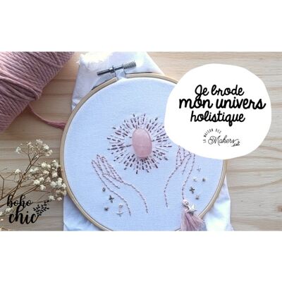 Embroidery Kit: I embroider my Holistic Universe