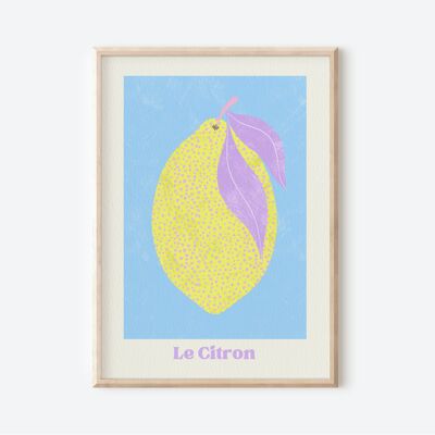 Le Citron, Art Print