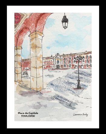 31-TOULOUSE-CAPITOLE-AQUARELLE 2