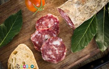 Salami de Naples - Format traditionnel Mugnano del Cardinale 400 gr. 3