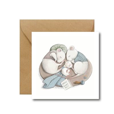 HELLO BABY BOY | BIRTH CARD