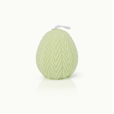 Candle Egg Green