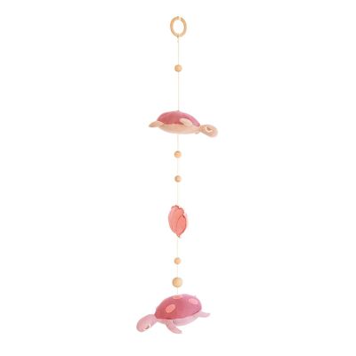 PINK TURTLE MARINE GARLAND - Children's Christmas gift