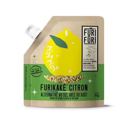 Furikake Citron - Condiment sésame & algues - alternative sel 45G