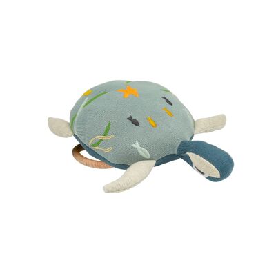 BLUE TURTLE MUSICAL CUSHION - Baby Christmas gift