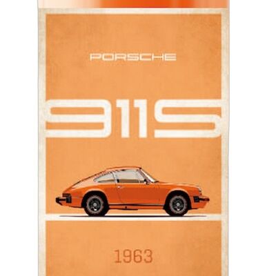 Porsche Orange Extinguisher/ Fire extinguisher / Feuerlöscher