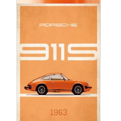 Porsche Orange Extincteur/ Fire extinguisher / Feuerlöscher