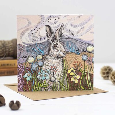 Hares in the Fields