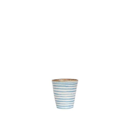 COMPORTA Vaso Espresso 100ml Blue Stripes