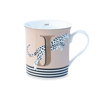 YE - Tazza Alfabeto J per Gioia - Slogan