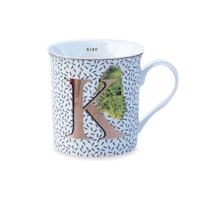 YE - Alphabet Mug K for Kind - Slogan