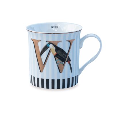 YE - Alphabet Mug W for Wild - Slogan