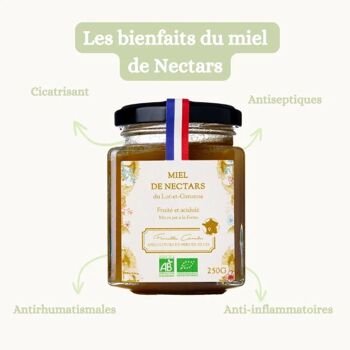 Miel de Nectars Biologique (250g) 2