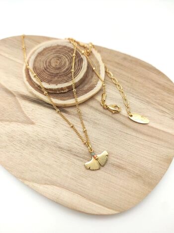 Collier mi-long Ginkgo 2