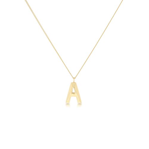 Chunky Letter Necklace